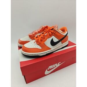 Nike Dunk Low Halloween Shoes Youth Size 5.5Y Orange Black Sneaker GS DH9765-003